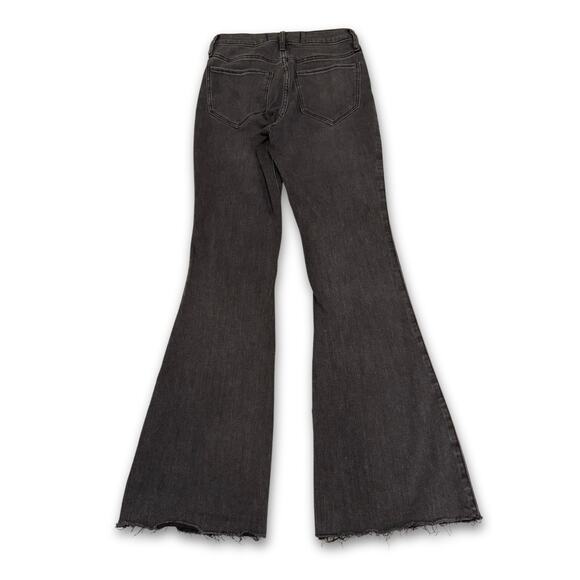 Hollister Black High-Rise Flare Jeans w/ Soft Stretch | Women's 26" - Picture 2 of 8